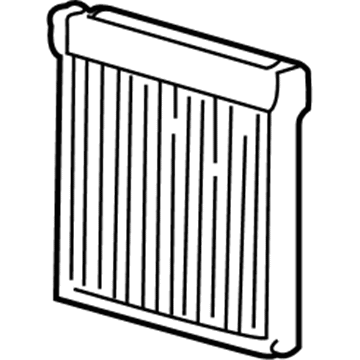Hyundai 97227-26000 Core & Seal Assembly-Heater