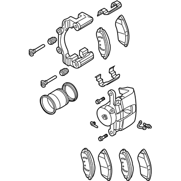 GM 96475175 Caliper