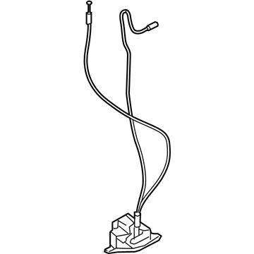 BMW 51-22-7-291-031 System Lock, Bottom Left