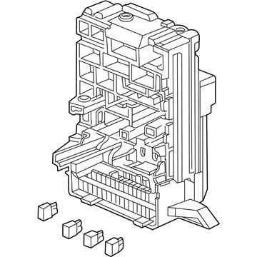 Honda 38200-SCV-A24 Box Assembly, Fuse