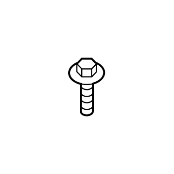 BMW 54-61-9-907-089 Torx Bolt