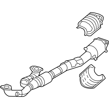 Acura 18150-5WS-A50 Converter Assembly