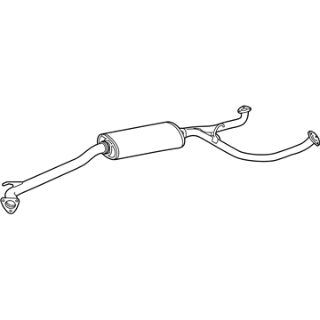 Acura 18220-TRX-A01 Pipe B, Exhaust