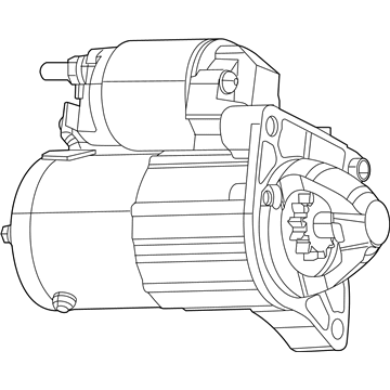 Mopar 56029698AA Starter Motor