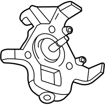 Mopar 52038658 Steering Knuckle-Suspension Knuckle Front Right, Right