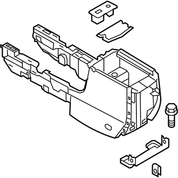 Ford AH6Z-54045A36-CB Console Assembly