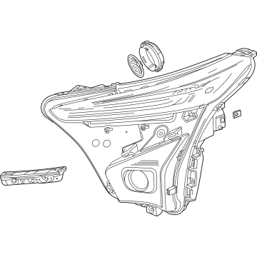 GM 42788713 Headlamp Assembly