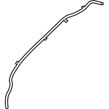 Hyundai 816A0-J9000 Hose Assembly-Drain Front, LH