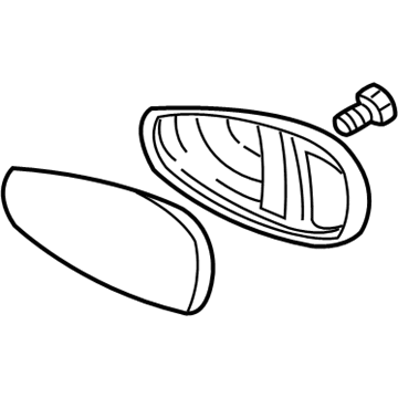Hyundai 92660-39000-ZQ Rear Personal Lamp Assembly, Right