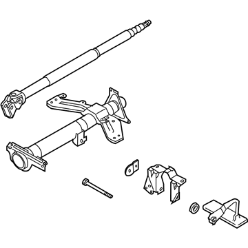 Nissan 48810-CD010 Column Assy-Steering, Upper