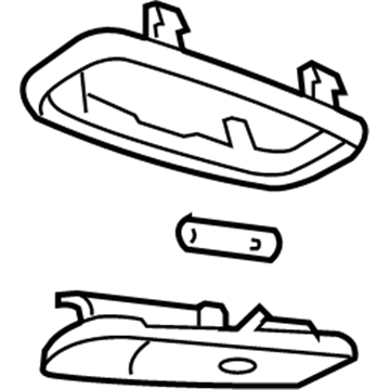 Ford 2S6Z-13776-AB Interior Lamp