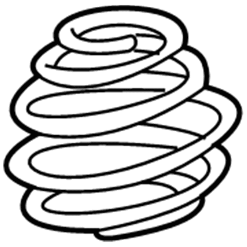 BMW 31-33-1-093-867 Front Coil Spring