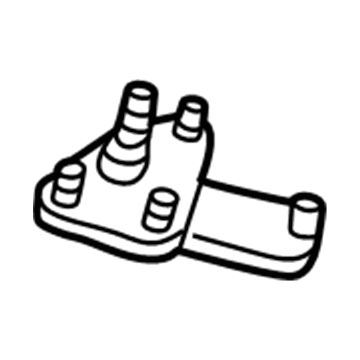 Nissan 28860-2Y000 Pivot Assy-Wiper, No 2