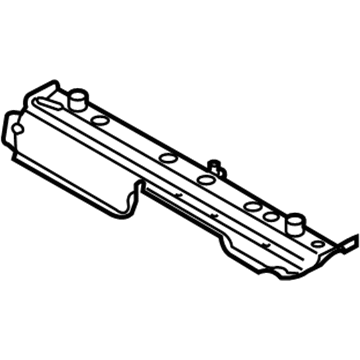 BMW 41-00-7-248-127 Support, Wheelhouse Left