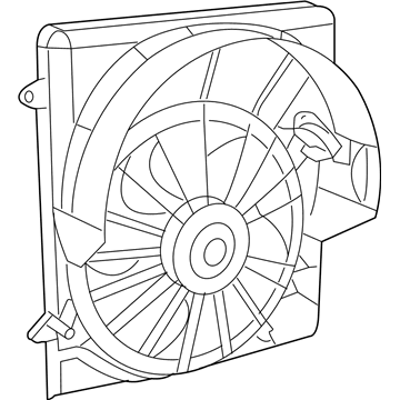 Mopar 68033228AA Module-Fan