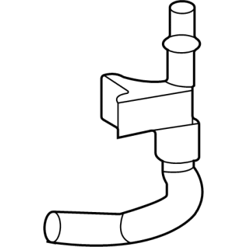 Toyota 16207-F0120 By-Pass Pipe