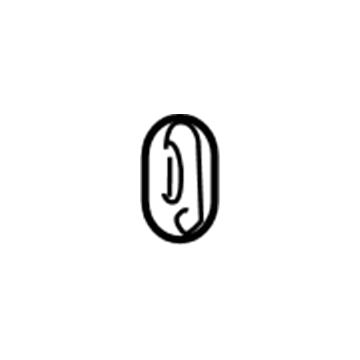 Hyundai 97650-38100 Plate & GROMMET-A/C Cooler Lin