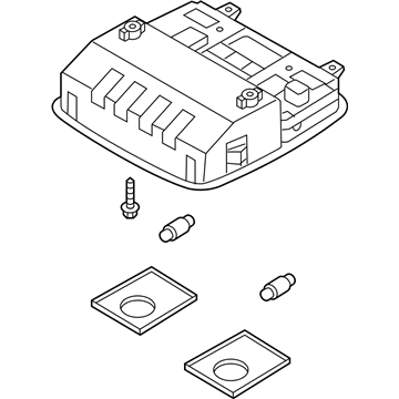 Hyundai 92800-2V000-8M Overhead Console Lamp Assembly