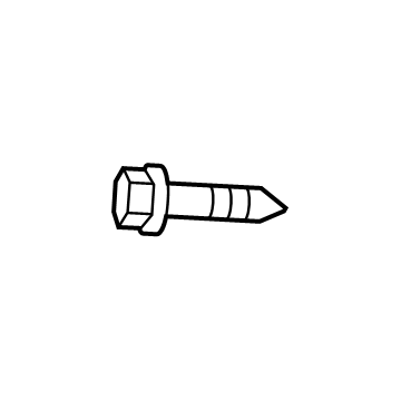 Mopar 6104601AA Screw-Tapping HEXAGON Head