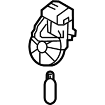 Lexus 81330-02010 Lamp Assembly, Luggage Compartment