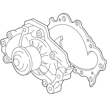 Lexus 16100-29085 Engine Water Pump Assembly