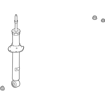 Infiniti E6110-5CA2A Shock Absorber Kit-Front