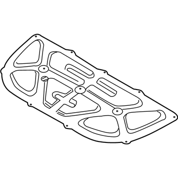 Kia 811242K500 Pad Assembly-Hood INSULA