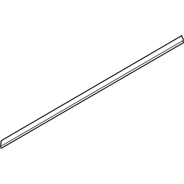 BMW 51-33-7-008-565 Gasket, Door Joint, Bottom Front