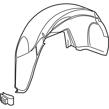 GM 22782467 Wheelhouse Liner