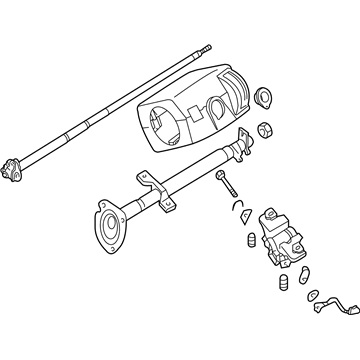 Nissan 48805-1Z605 Column Assy-Steering