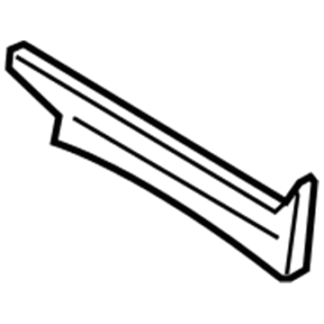 Infiniti 85220-1LA0A Bracket - Rear Bumper Side, RH