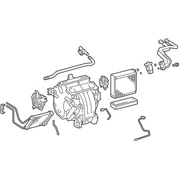 Toyota 87050-06252 AC & Heater Assembly