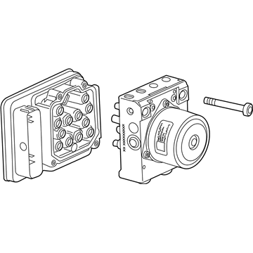 GM 84057105 ABS Control Unit