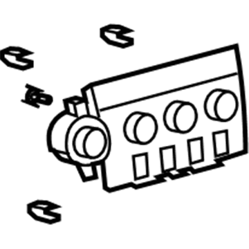 Toyota 84010-0CA80 Dash Control Unit