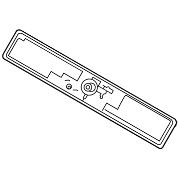 Toyota 11297-50010 Info Label