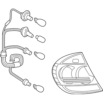 Toyota 81550-06210 Combo Lamp Assembly