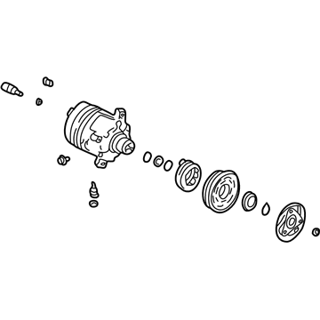 GM 89018898 Compressor Assembly