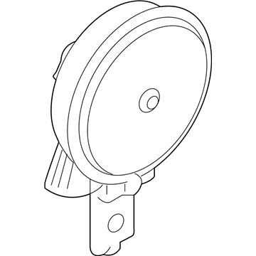 Hyundai 96630-C1000 Horn Assembly-Burglar Alarm