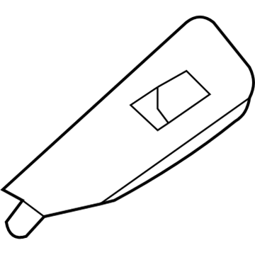 Nissan 82960-JA00A Finisher-Power Window Switch, Rear RH