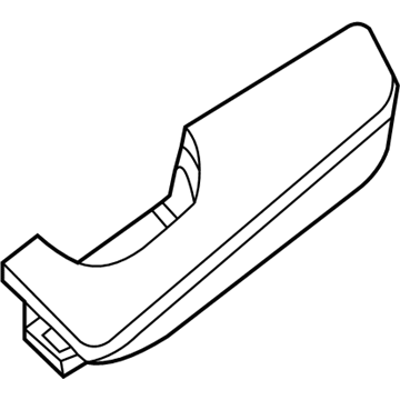 Nissan 82941-JA00C Rear Door Armrest, Left