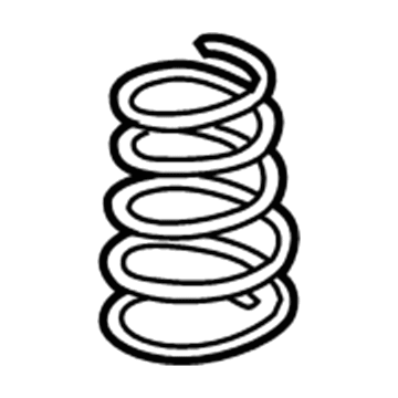Toyota 48231-06381 Coil Spring