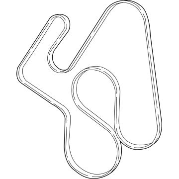 Mopar 5281760AA Belt-SERPENTINE