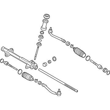 Hyundai 56500-3X200 Gear Assembly-Steering