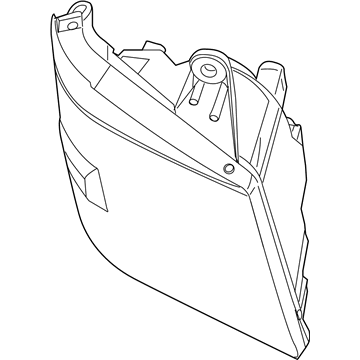 Mopar 5113335AF Park And Turn Headlamp Left