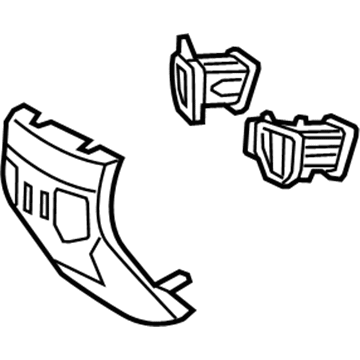 Hyundai 84680-3S000-HZ Cover Assembly-Console Rear