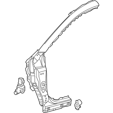 Toyota 61020-0R020 Hinge Pillar