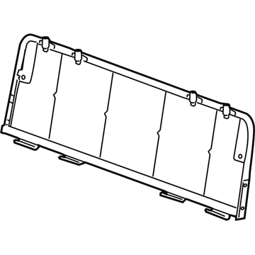 GM 25879625 Seat Back Frame