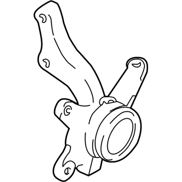 Hyundai 51715-26120 Knuckle-Front Axle, LH
