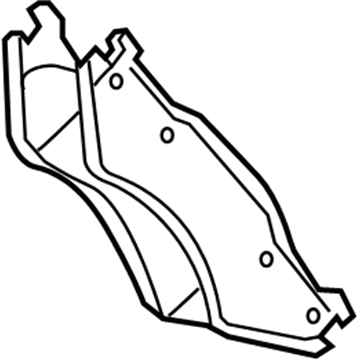 Mopar 5139909AA Shoe Kit-Front Disc Brake