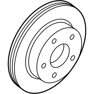 Mopar 55366036AB Brake Rotor